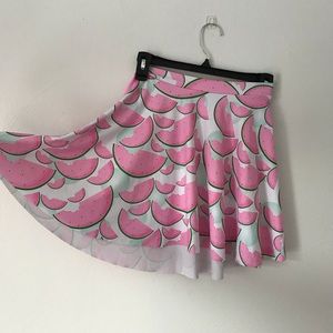 NWOT Watermelon Skater Skirt